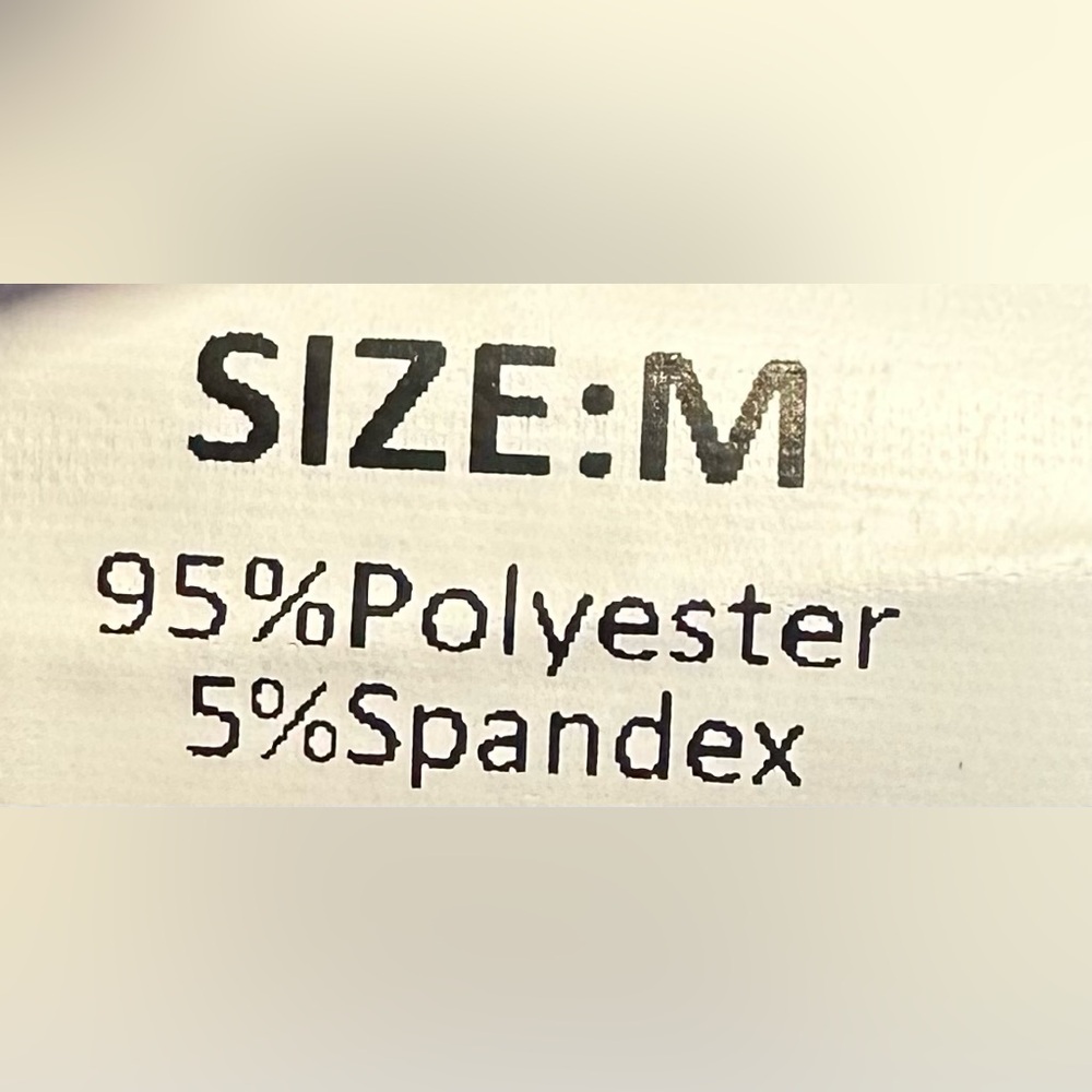NO BRAND SHOWN size MEDIUM Blue and White Relaxed Blouse with Mandarin Collar - Picture 5 of 5
